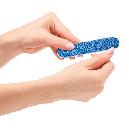 Professional 100 Pcs Nail Files Bulk Emery Boards 180 Grit for Nail Care