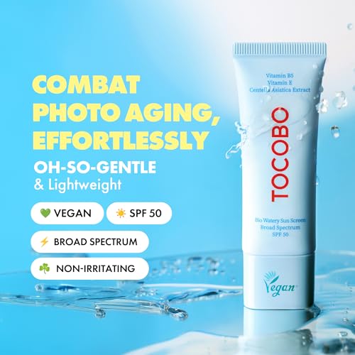 TOCOBO Bio Sunscreen SPF 50 Korean Face Sunscreen 1.35 fl oz Pack of 1