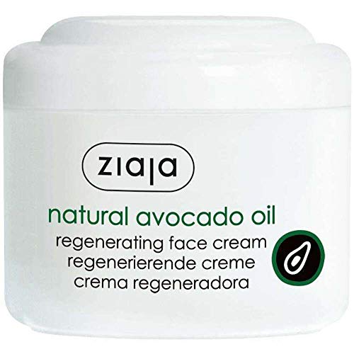Ziaja Avocado Oil Face Cream - Hydrating Moisturizer for Dry Skin 50ml