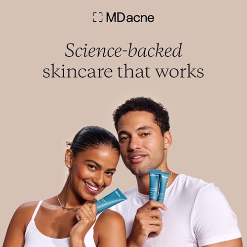 MDacne Hydrating Facial Cleanser 2 oz | 0.5% Salicylic Acid for Acne