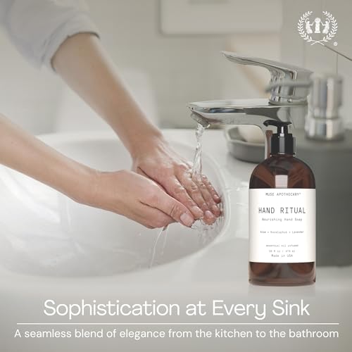 Muse Apothecary Hand Ritual - Nourishing Aromatherapy Hand Soap, 16 oz