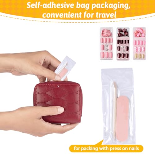 20PCS Mini Nail Files & Cuticle Pushers for Manicure & Pedicure