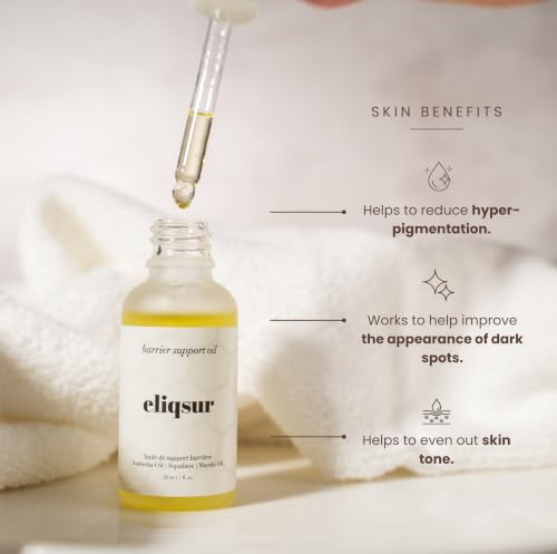 Barrier Support Oil for Face - Hydrating Cream for Dry Skin, 30ml