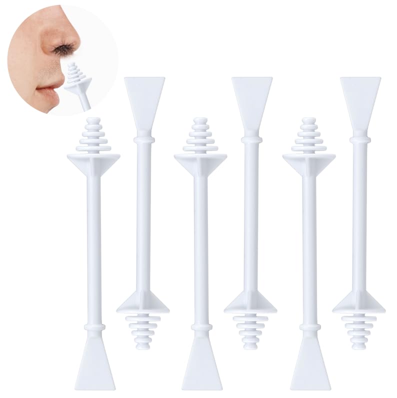 SUERBEATY 60 Pcs Nose Wax Sticks – Hair Removal Applicators for Nose, Ear & Eyebrows