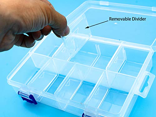 Adjustable Compartment Storage Box for Jewelry & Small Accessories