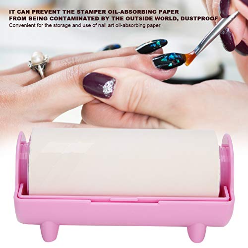 Sonew Nail Stamper Oil Absorbing Sheets for Nail Art Removal, 60 Rolls