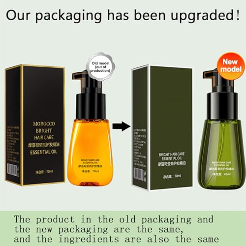 Rednow Argan Oil Hair Serum - Anti-Frizz Smoothing Treatment (2 Pack)