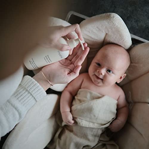 Mushie Baby Shampoo & Body Wash - Gentle Organic Formula for Delicate Skin 400 mL