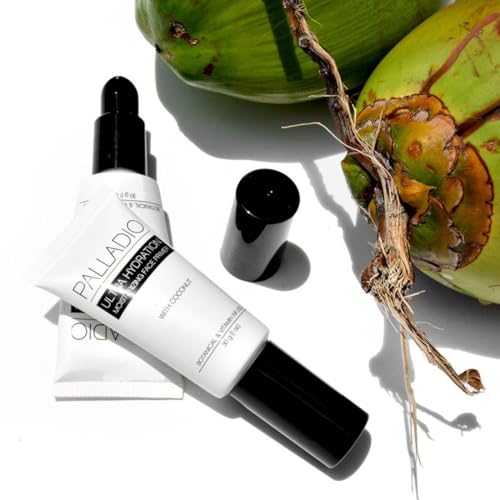 Palladio Hydrating Primer with Coconut Oil for Smooth, Moisturized Skin