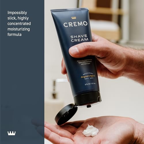 Cremo Palo Santo Shave Cream 6oz Pack of 2 – Ultra-Slick Men’s Shaving Gel for Nicks & Razor Burn