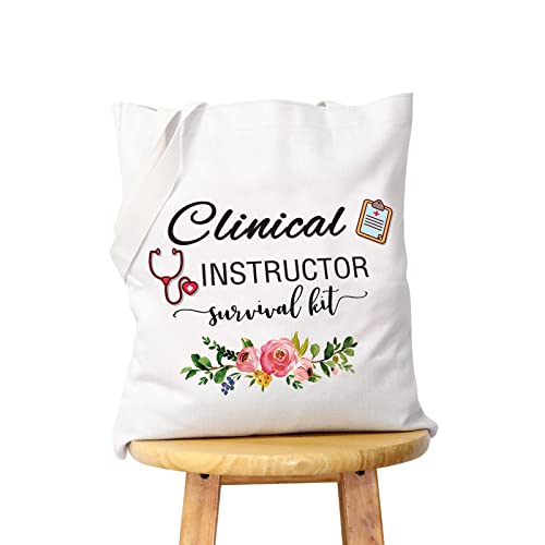 Clinical Instructor Tote Bag - Funny Makeup & Cosmetics Organizer