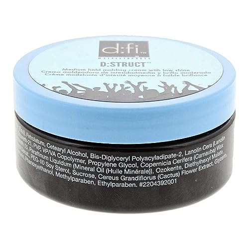 D:fi D:Struct Medium Hold Molding Creme - 2.6 oz Hair Styler