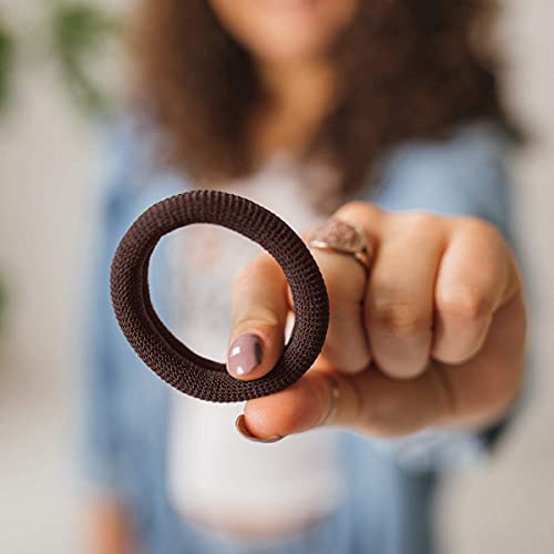 Burlybands Extra Large No-Damage Hair Ties for Thick Hair - 3 Pack