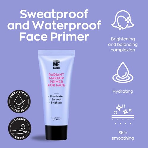 Elizabeth Mott Thank Me Later Illuminating Face Primer - 30g Hydrating Base