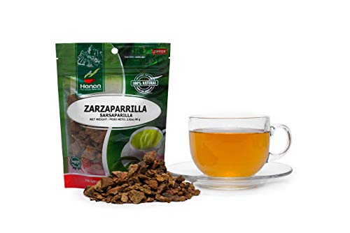 Hanan Zarzaparrilla Herbal Tea - 100% Natural Sarsaparilla Root, 2.82oz