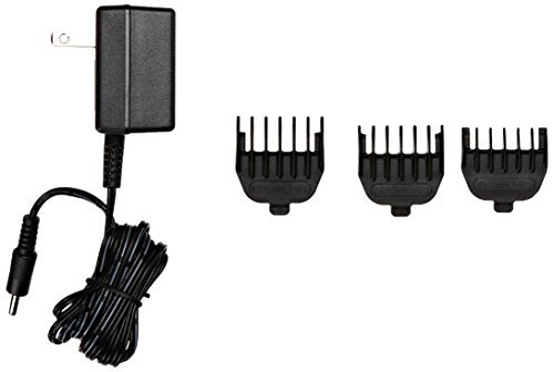 Remington PG6015A Rechargeable Stubble & Beard Trimmer 5-Piece Set, Black
