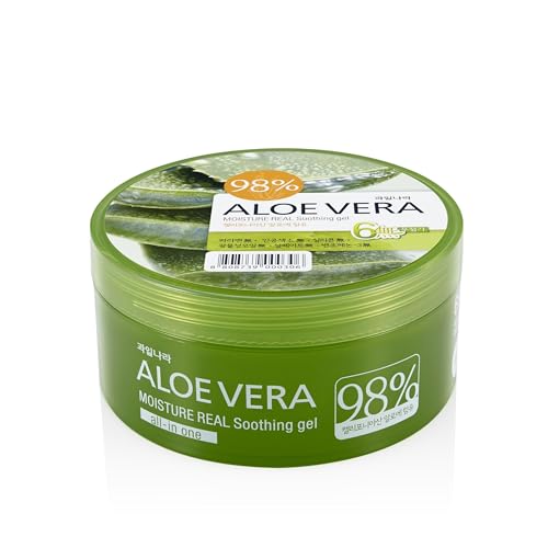 Kwailnara 98% Aloe Vera Moisturizing Gel for Face, Body & Hair