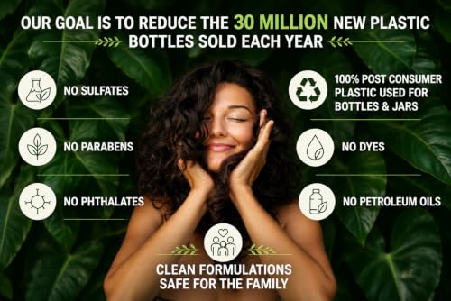 Leave-In Conditioner for Frizzy Hair - Seaweed & Kelp Treatment, 8.5 fl. Oz