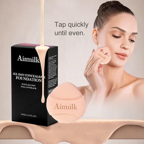 Airmilk Long Lasting Foundation Makeup 30ml - Medium Neutral