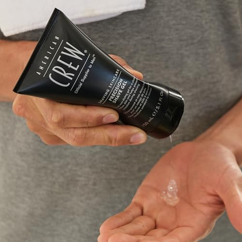 American Crew Men's Precision Shave Gel - Non-Foaming, 5.1 fl oz