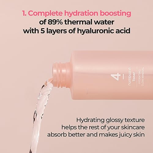 numbuzin No.4 Hydrating Glow Mineral Toner - 6.76 fl. oz.