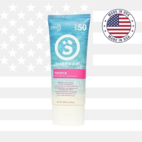 Surface Sunscreen Lotion SPF 50 - Lightweight & Reef Friendly, 6oz