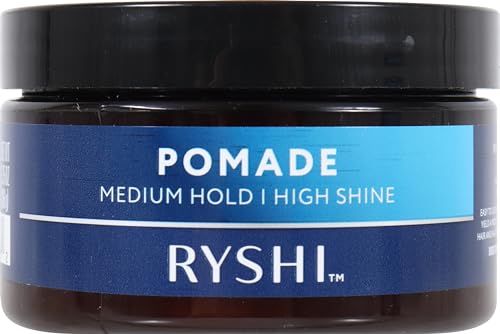 Ryshi Water-Based Pomade, Medium Hold & High Shine, 3.75 oz