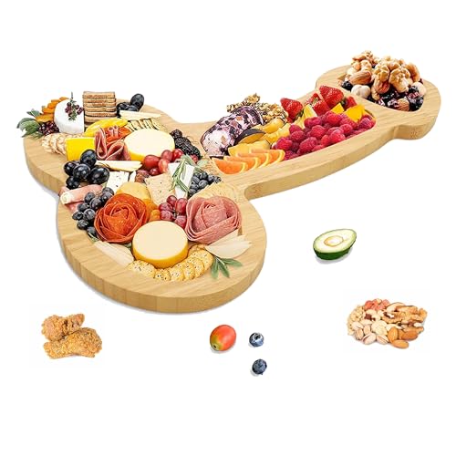 Novelty Solid Wood Charcuterie Board for Cheese & Meat