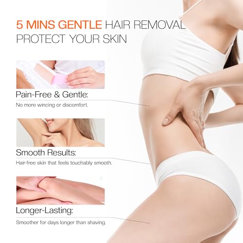Morovan Painless Hair Removal Cream 4.1oz for Smooth Skin
