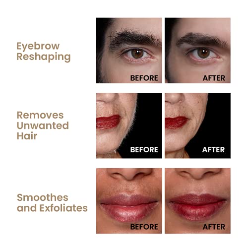 Hollywood Browzer Dermaplaner & Eyebrow Razor Duo - Gold