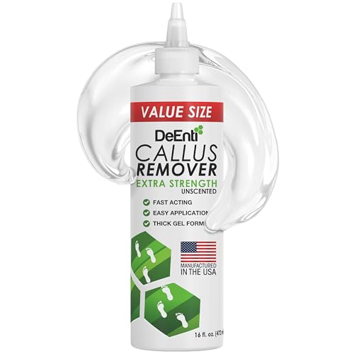 DeEnti Unscented Foot Callus Remover Gel - 16oz Extra Strength
