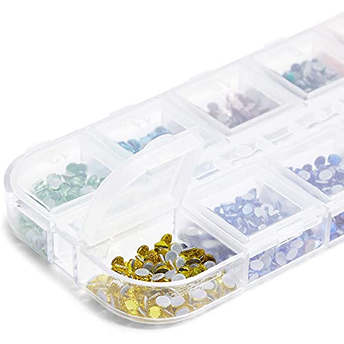 Bright Creations Hotfix Rhinestones Kit - 6007 Pieces for Nail Art & Crafts