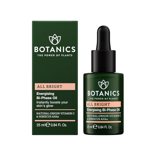 Botanics Energizing Bi-Phase Face Oil & Moisturizer - 0.84 oz