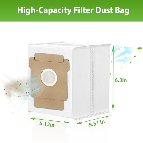 KGC 10-Pack Dust Bags for Roomba 405 | 2.8L Capacity, Leak-Proof Filtration