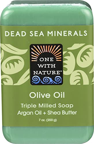 Dead Sea Mineral Olive Oil Bar Soap - 7 Oz with Shea Butter