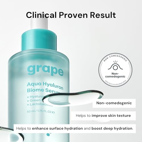 THANKYOU FARMER Grape Aqua Hyaluron Biome Serum - Hydrating Face Serum 50ml