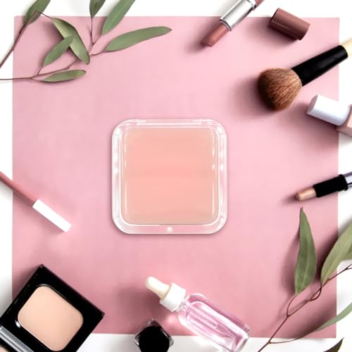 Compact Travel Magnifying Mirror - 1x/15x Pink Pocket Mirror