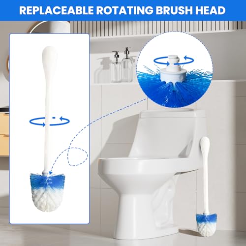 OXO-Compatible Toilet Brush Replacement Heads - 2 Pack