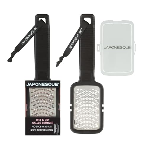 JAPONESQUE Wet & Dry Foot File for Callus Removal and Smooth Heels
