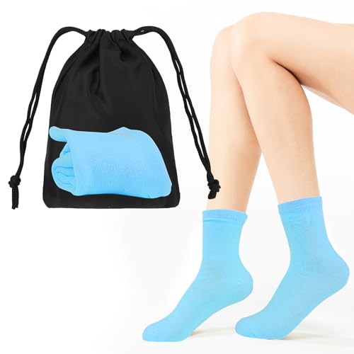 Comblessky Moisturizing Gel Socks for Dry Cracked Heels and Foot Repair