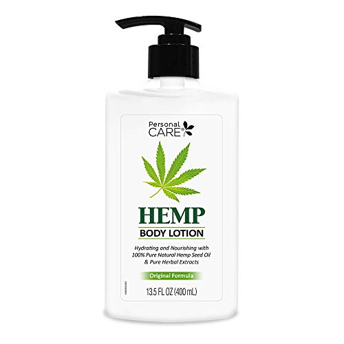Natural Hemp Body Lotion with Pump - Soothes & Moisturizes