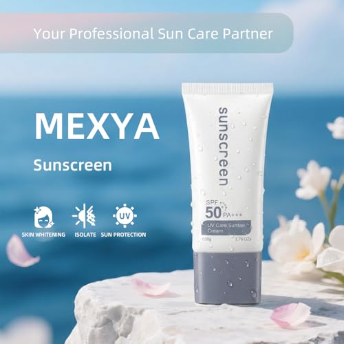 MEXYA SPF 50+ PA+++ Sunscreen for Face & Body, No White Cast, Lightweight & Hydrating