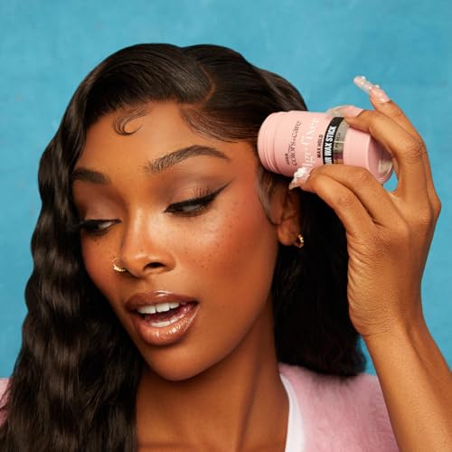 KISS Colors & Care Sweet Peach Hair Wax Stick 90oz - 24H Hold, Biotin & Shea Butter