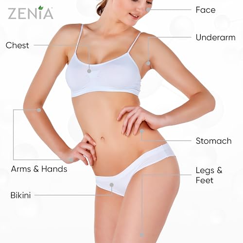 Zenia Zinc Oxide Wax for Sensitive Skin - 14oz Soft Hair Removal Wax
