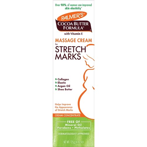 Palmer's Cocoa Butter Massage Cream for Stretch Marks, 4.4 Ounce