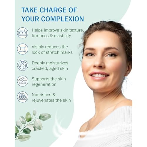 e70 Crepe Skin Erase Cream Set (2 Pk, 4 Fl Oz each) - with Natural Oils, Licorice Root & Chamomile Extract - Crepey Skin Tightening and Firming Body Cream, Made in USA