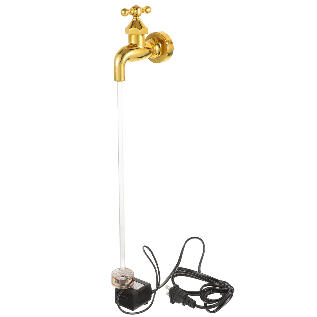 POPETPOP 1set Invisible Faucet Decorative Water Fountain for Garden Art Floating Spout Pump Outdoor Patio Decor Creative Home