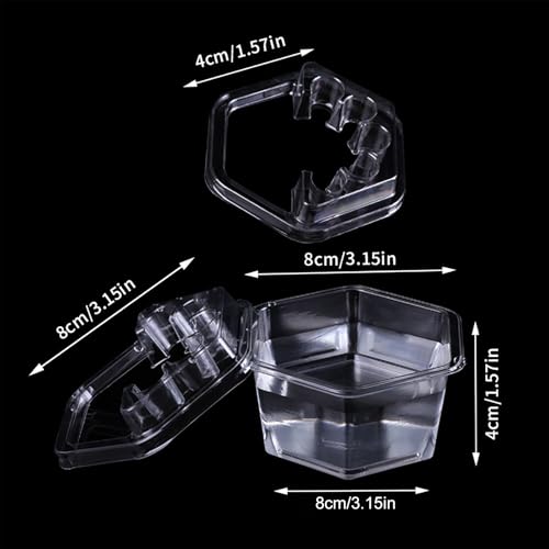 40PCS Disposable Tattoo Cartridge Needle Holder & Ink Rinse Cup Tray