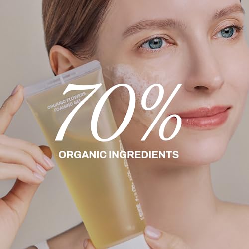 Whamisa Organic Flowers Foaming Cleansing Gel 150ml - Hydrating Face Wash