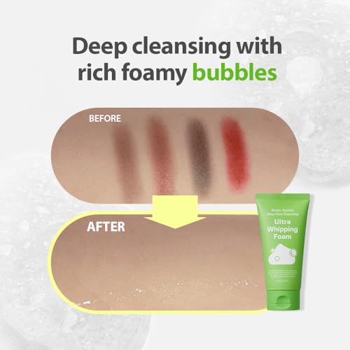 SUNGBOON EDITOR Green Tomato Deep Pore Cleansing Foam, 4.24 oz – Oily Skin Cleansing
